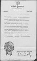 Memorandum by William P. Clements on efforts to combat alcohol abuse, October 28, 1981
