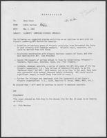 Memo from Eddie Aurispa to Dary Stone regarding Clements' Campaign Hispanic Emphasis, May 5, 1982