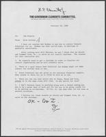 Memo from Dick Collins to Jim Francis, February 26, 1980