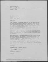 Letter from Sherwood Blout, Jr. to Richard Collins, August 4, 1980