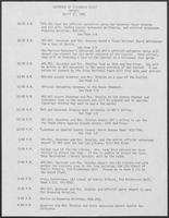Agenda for the visit of the Governor of Chihuahua to Austin, April 27, 1981