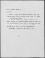 Office of the Governor's Press Release concerning Appointments, October 4, 1979