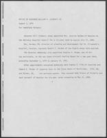 Press release from the Office of Governor William P. Clements, Jr. regarding appointments, August 1, 1979
