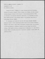 Press release from the Office of Governor William P. Clements, Jr. regarding Paul T. Wrotenbery, September 29, 1981