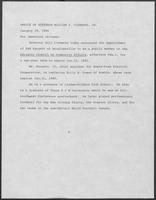 Press release from the Office of Governor William P. Clements, Jr. regarding appointments, January 29, 1980