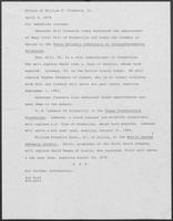 Press release from the Office of Governor William P. Clements, Jr. regarding appointments, April 4, 1979