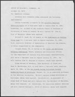 Press release from the Office of Governor William P. Clements, Jr. regarding appointments, October 16, 1979