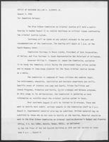 Press release from the Office of Governor William P. Clements, Jr. regarding the Blue Ribbon Commission on Criminal Justice, August 3, 1982