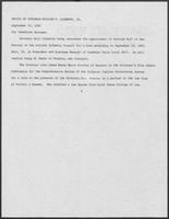 Press release from the Office of Governor William P. Clements, Jr. regarding appointments, September 23, 1982