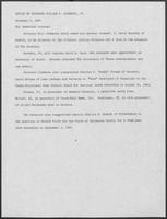 Press release from the Office of Governor William P. Clements, Jr. regarding appointments, November 6, 1981