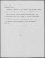 Press release from the Office of Governor William P. Clements, Jr. regarding appointments, August 18, 1981
