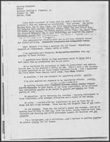 Script for Governor William P. Clements, Jr. for debate in Dallas, Texas, October 16, 1982