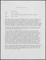 Memo from Steve Some to Nola Haerle, regarding July 10 Special Session, July 4, 1978