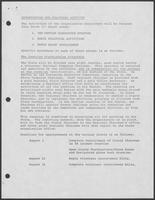 Instructional materials for Clements campaign workers titled Organization and Political Activity, undated 