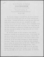 Group of documents regarding a special session of the Texas Legislature on tax reform, July 18, 1978