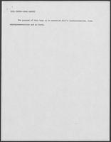 Report titled "Hill Paper--Omar Harvey," 1978 campaign 