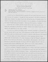 Memo from Susan Heckmann to regional and county chairman regarding contacting local media, undated