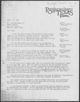 Letter from Wayne Thorburn to Thad Hutcheson, August 13, 1982