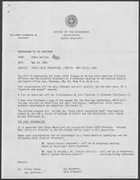 Group of documents regarding state League of United Latin American Citizens Convention, April 1982-May 1982