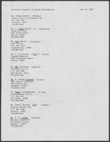 List of Governor's Council on Energy Distribution members, June 25, 1980