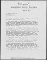 Letter from Richard H. Collins to Henry S. Miller, March 18, 1980