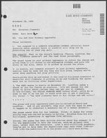 Memo from Karl Rove to William P. Clements, Jr., regarding primary opponents, November 29, 1985