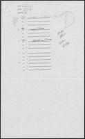 Newspaper clipping headlined, "Campaign Money: Study lists contributions to Texas candidates' races," October 14, 1982
