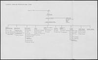 Clements Campaign Organizational Chart, 1986
