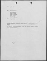 Transcript from Governor William P. Clements, Jr., press conference in Austin, Texas, February 7, 1978