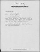 Memo from Jim Francis to Allen Clark and Doug Brown regarding attached memorandum, January 9, 1980
