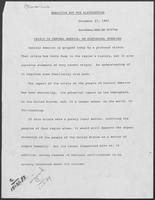 Report of the National Bipartisan Commission on Central America, Crisis in Central America: a historical overview, draft, December 27, 1983