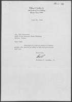 Letter from William C. Liedtke to William P. Clements, Jr., June 28, 1968