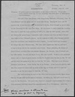 Correspondence between William P. Clements, Jr. and Spencer L. Taylor, June 18 - 22, 1970