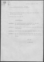 ALFOR Decision Nº023, Decision Nº022 and Memo to All Personnel, March 21, 1979