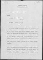 Minutes of a Meeting Held on 10 February 1980
