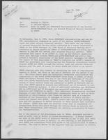 Memo from G. William Ruppert to Spencer L. Taylor regarding an audit by ALFOR and SONATRACH representatives of the various ALFOR/SONATRACH funds and related financial matters controlled by SEDCO, June 18, 1980