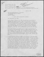 Letter from Gill Clements to B. Nabi, July 31, 1980