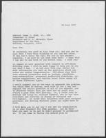 Letter from William P. Clements to Isaac C. Kidd, Jr., July 28, 1977