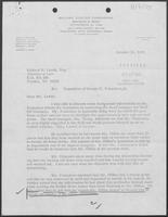 Letter from George W. Beeby to Richard H. Lewis, October 21, 1975