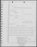 Deposition of William P. Clements, Jr., December 13, 1974