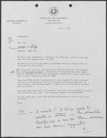 Memo from Polly Sowell to William P. Clements regarding Muse Air, May 5, 1982