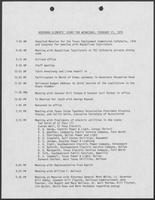 Governor Clements' Diary for Wednesday, February 21, 1979