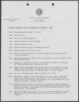 Governor Clements' Diary for September 3, 1980