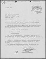 Letter from Wilford J. Forbush to John Townsend, April 14, 1981