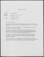Memo from Jim Cicconi to Doug Brown regarding Air Control Board, September 11, 1979