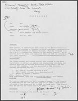 Memo from Mit Spears to William P. Clements Jr. regarding Texas Coastal and Marine Council, July 23, 1979