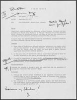 Memo from Mit Spears to Doug Brown regarding Dam Dedication--Brazos River Authority, September 25, 1979