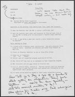 Memo from Doug Brown to William P. Clements Jr. regarding Nuclear Boiler Plant Inspection Department of Labor and Standards Involvement, April 9, 1979
