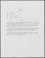 Memo from Jim Cicconi to Doug Brown regarding Committee on Aging, October 16, 1979