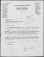 Letter from Jamie Whither to Bill Clements, May 18, 1982